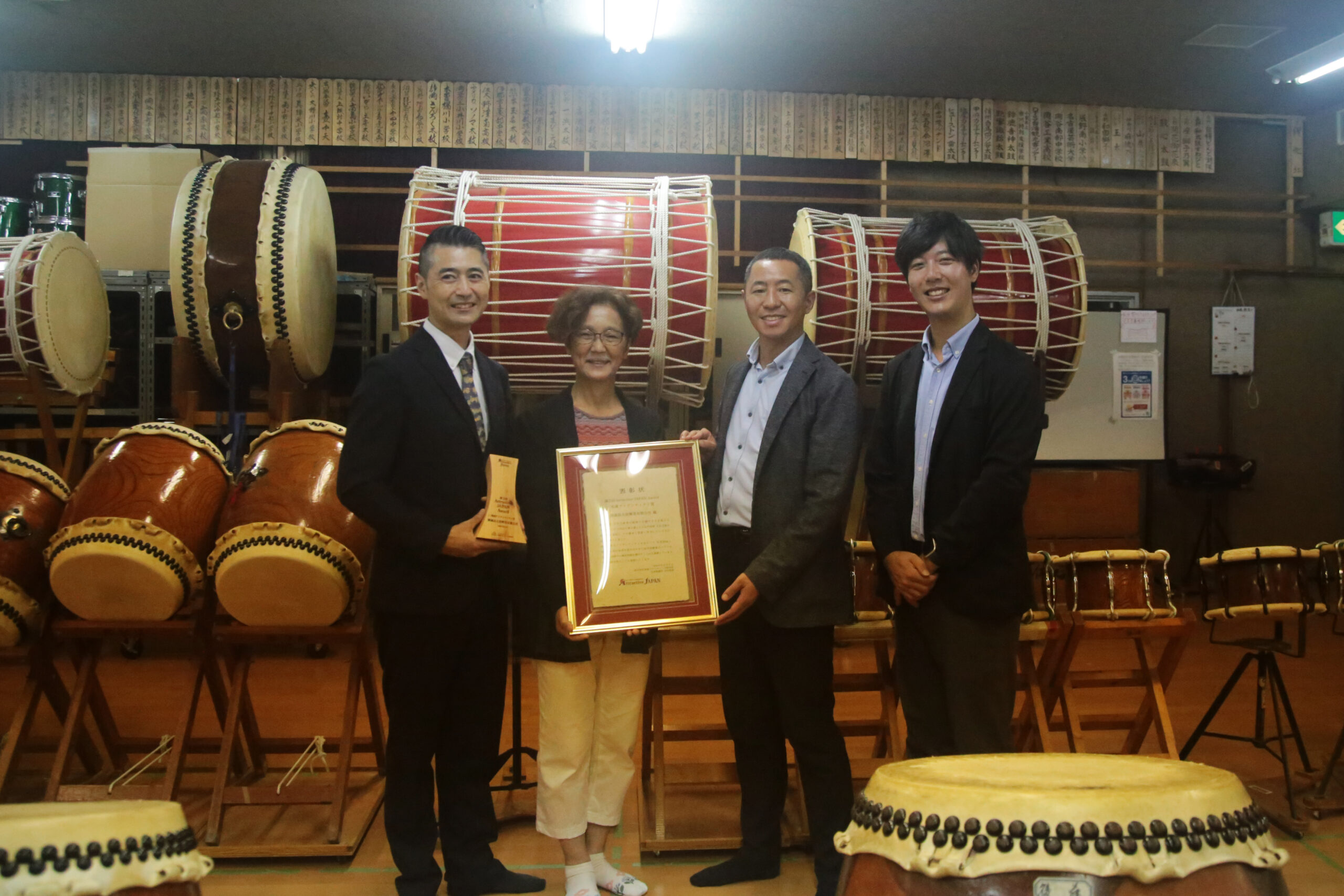 太鼓を通じて諏訪地域を世界に発信！新たな市場を開拓し、文化継承に